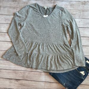 Lightweight Ruffled Sweater